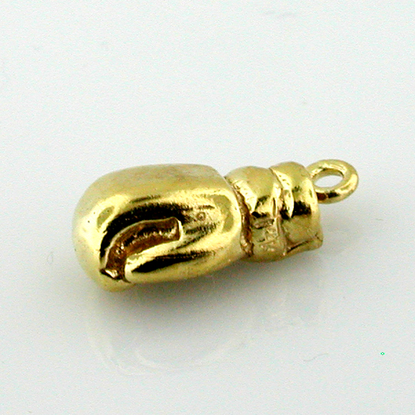 Boxing Glove 14K Gold Charm