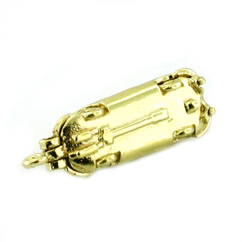 Jaguar Classic Car E-Type  XKE Coupe  14k Gold Charm