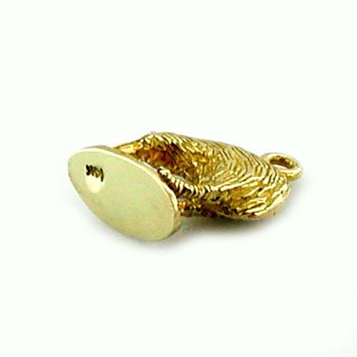 Kiwi Bird 14k Gold Charm - New Zealand